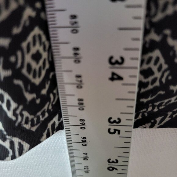 Mountain Mama Dress Knee Length Sz S/M Ruffle Bell Sleeves Black Diamond NWT USA - Picture 6 of 12